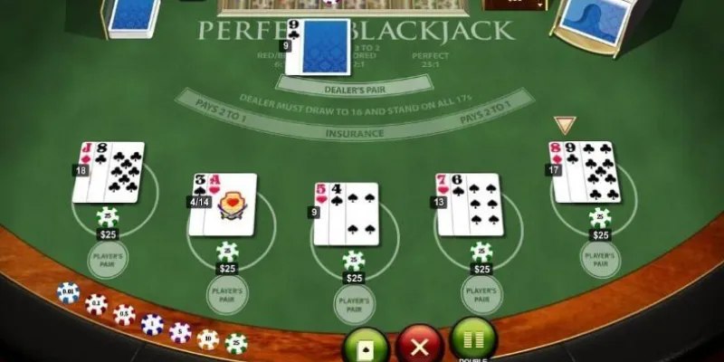 Cân nhắc hành động chơi Blacjack